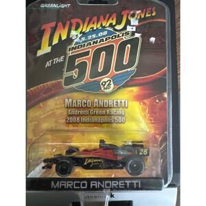🪩 Greenlight 1:64 Scale Diecast Car Marco Andretti Indiana Jones 2008 Sealed
